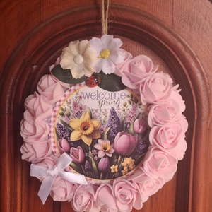 �Kisméretű tavaszi kopogtató� - Meska.hu