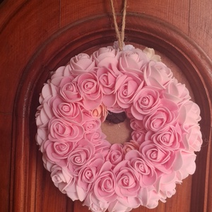 �Kisméretű tavaszi kopogtató� - otthon & életmód - dekoráció - ajtó- és ablak dekoráció - ajtódísz & kopogtató - Meska.hu