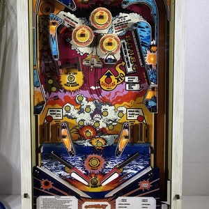 DIY retro arcade flippergép 3D modellkészlet � 1:4 méretarányú Zaccaria Combat replika - Meska.hu