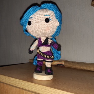 Jinx amigurumi figura - játék & sport - plüssállat & játékfigura - más figura - Meska.hu