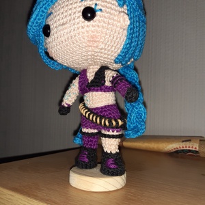 Jinx amigurumi figura - játék & sport - plüssállat & játékfigura - más figura - Meska.hu