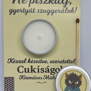 Vagány ajándékgyertya - otthon & életmód - gyertya, illat, aroma - gyertya - Meska.hu