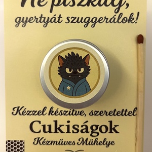 Vagány ajándékgyertya, Otthon & Életmód, Gyertya, illat, aroma, Gyertya, , MESKA
