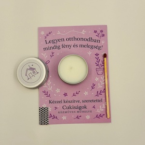 Lakásavató ajándékgyertya - otthon & életmód - gyertya, illat, aroma - gyertya - Meska.hu