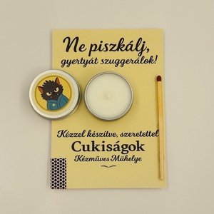 Vagány ajándékgyertya - otthon & életmód - gyertya, illat, aroma - gyertya - Meska.hu