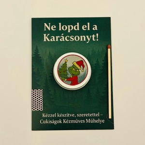 Grincs ajándékgyertya, Karácsony, Karácsonyi lakásdekoráció, Karácsonyi illatgyertya, mécses, Gyertya-, mécseskészítés, MESKA