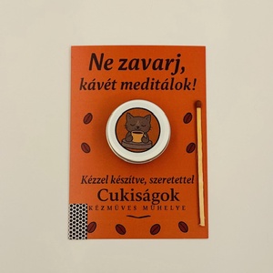 Kávés ajándékgyertya - Meska.hu