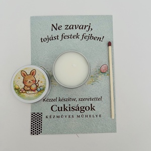 Húsvéti ajándékgyertya - otthon & életmód - gyertya, illat, aroma - gyertya - Meska.hu