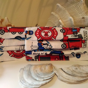 Rendőrös, tűzoltós maszk, zsebes béléssel, mikrózható, fül kímélő - Meska.hu