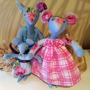 Egér család - Meska.hu