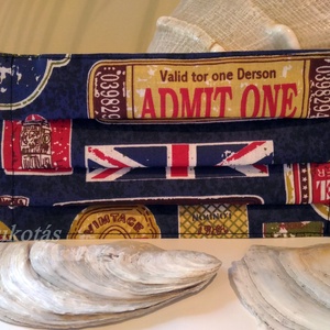 London, maszk, mosható, bélelt, fül kímélő - Meska.hu