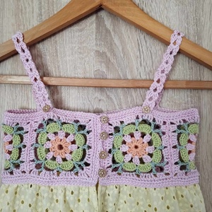 Lányka nyáriruha, sárga - ruha & divat - gyerekruha - ruha - Meska.hu