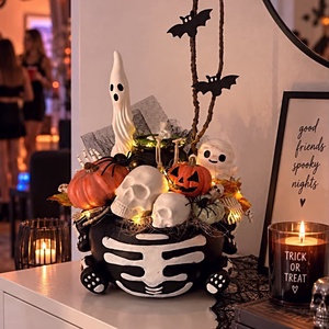 Csontvázas Halloween dekoráció - Meska.hu