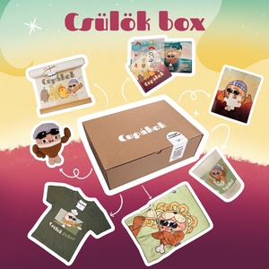 Csülök Csabi box - baba - mama - babalátogató ajándékcsomag - Meska.hu