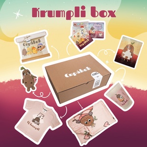 Krumpli Kata Box - baba - mama - babalátogató ajándékcsomag - Meska.hu