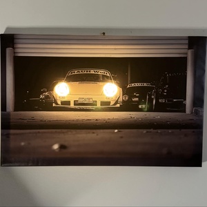 Porsche Rauh Welt Világító (Ledes) Fali Kép , Otthon & Életmód, Dekoráció, Kép & Falikép, Vászonkép, Famegmunkálás, Fotó, grafika, rajz, illusztráció, MESKA