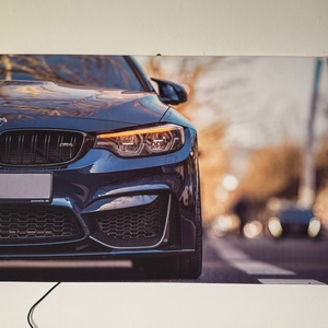 BMW M4 Világító (Ledes) Fali Kép - otthon & életmód - dekoráció - kép & falikép - vászonkép - Meska.hu
