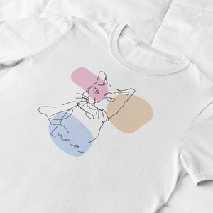 Személyre szabott kutyás és cicás póló - kézzel rajzolt design - ajándék kutya és cica gazdiknak  - karácsony - karácsonyi ruházat - karácsonyi póló & pulcsi - Meska.hu