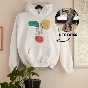 Személyre szabható pulóver és hoodie kutyás és cicás rajzzal - kézzel rajzolt design - ajándék kutya és cica gazdiknak , Karácsony, Karácsonyi ruházat, Karácsonyi póló & pulcsi, Fotó, grafika, rajz, illusztráció, MESKA