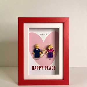 Egyedi LEGO� ajándék képkeretben. - otthon & életmód - dekoráció - kép & falikép - több részes kép - Meska.hu