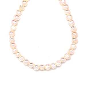 Édesvizi tenyésztett gyöngy golyó 5-6mm ékszerkészítő alapanyag (füzér), Kellékek & szerszámok, Ásvány alapanyag, Ásványfüzér, , MESKA