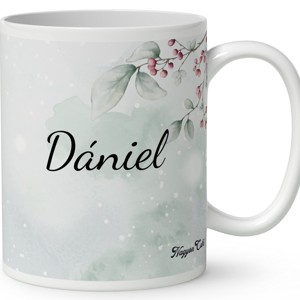 Névvel kérhető - Cuki téli maci ajándékkal mintás bögre - otthon & életmód - konyhafelszerelés, tálalás - tálalás - bögre & csésze - Meska.hu