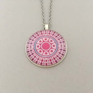 Inka mandala No.2 nyaklánc - ékszer - nyaklánc - medálos nyaklánc - Meska.hu
