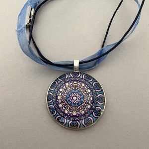 Inka mandala No.1 nyaklánc - ékszer - nyaklánc - medálos nyaklánc - Meska.hu