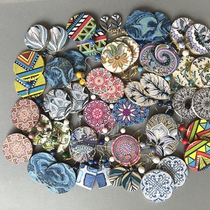 Jegeság No.1 fülbevaló - ékszer - fülbevaló - lógó fülbevaló - Meska.hu