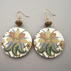 Sárkányvirág No.5 fülbevaló - Meska.hu