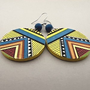 Inka No.3 fülbevaló  - ékszer - fülbevaló - lógós kerek fülbevaló - Meska.hu