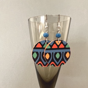 Hihetetlen India No.3 fülbevaló - ékszer - fülbevaló - lógós kerek fülbevaló - Meska.hu