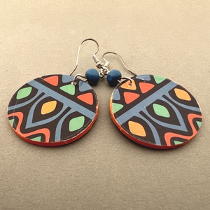 Hihetetlen India No.3 fülbevaló - ékszer - fülbevaló - lógós kerek fülbevaló - Meska.hu