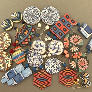 Hihetetlen India No.6 fülbevaló - ékszer - fülbevaló - lógó fülbevaló - Meska.hu