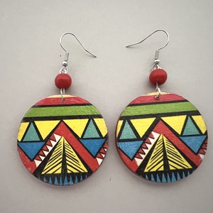 Inka No.4 fülbevaló  - Meska.hu