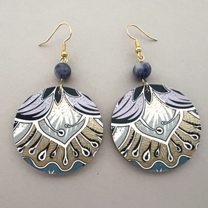 Jégmező No.1 fülbevaló - Meska.hu