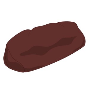 Barna Relax Babzsák Kanapé Huzat, , , MESKA