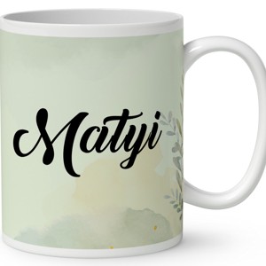 Névvel kérhető - Komondor portré mintás bögre - otthon & életmód - konyhafelszerelés, tálalás - tálalás - bögre & csésze - Meska.hu