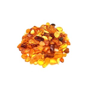 3-5mm Borostyán dobcsiszolat 50g /csomag, Kellékek & szerszámok, Ásvány alapanyag, Marokkő, , MESKA