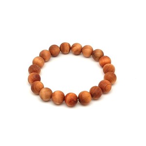 Szantálfa golyó karkötő 10 mm, Ékszer, Karkötő, Ásványkarkötő, , MESKA