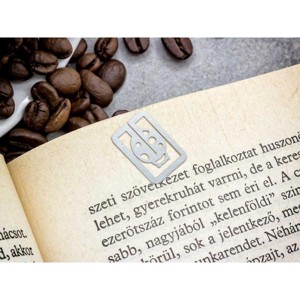 Katica oldaljelölő acél könyvjelző, Könyv & Zene, Könyvjelző, , MESKA