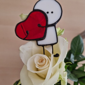 Lovely bighead, Otthon & Életmód, Dekoráció, Asztal és polc dekoráció, Díszüveg, Üvegművészet, MESKA