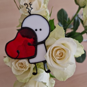 Lovely bighead - otthon & életmód - dekoráció - asztal és polc dekoráció - díszüveg - Meska.hu
