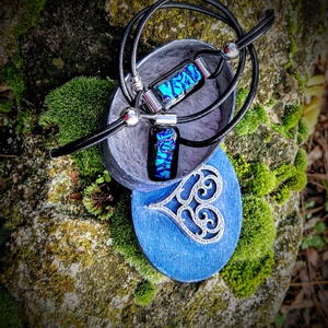 Blue lava szett - ékszer - ékszerszett - Meska.hu