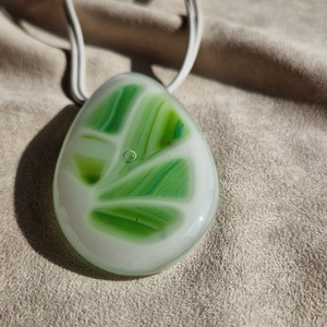 Lime nyaklánc - ékszer - nyaklánc - medálos nyaklánc - Meska.hu