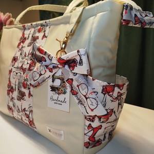XXL Style stílusú Totebag   - táska & tok - kézitáska & válltáska - nagy pakolós táska - Meska.hu
