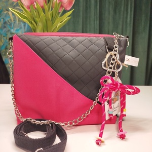 Pinki crossbody - táska & tok - kézitáska & válltáska - vállon átvethető táska - Meska.hu