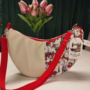 Style stílusú moonbag - táska & tok - kézitáska & válltáska - vállon átvethető táska - Meska.hu