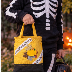 Cukorka gyűjtő Halloweeni kosár  - Meska.hu