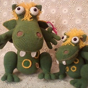 Sárkány (Süsü) kis méretű -  - Meska.hu